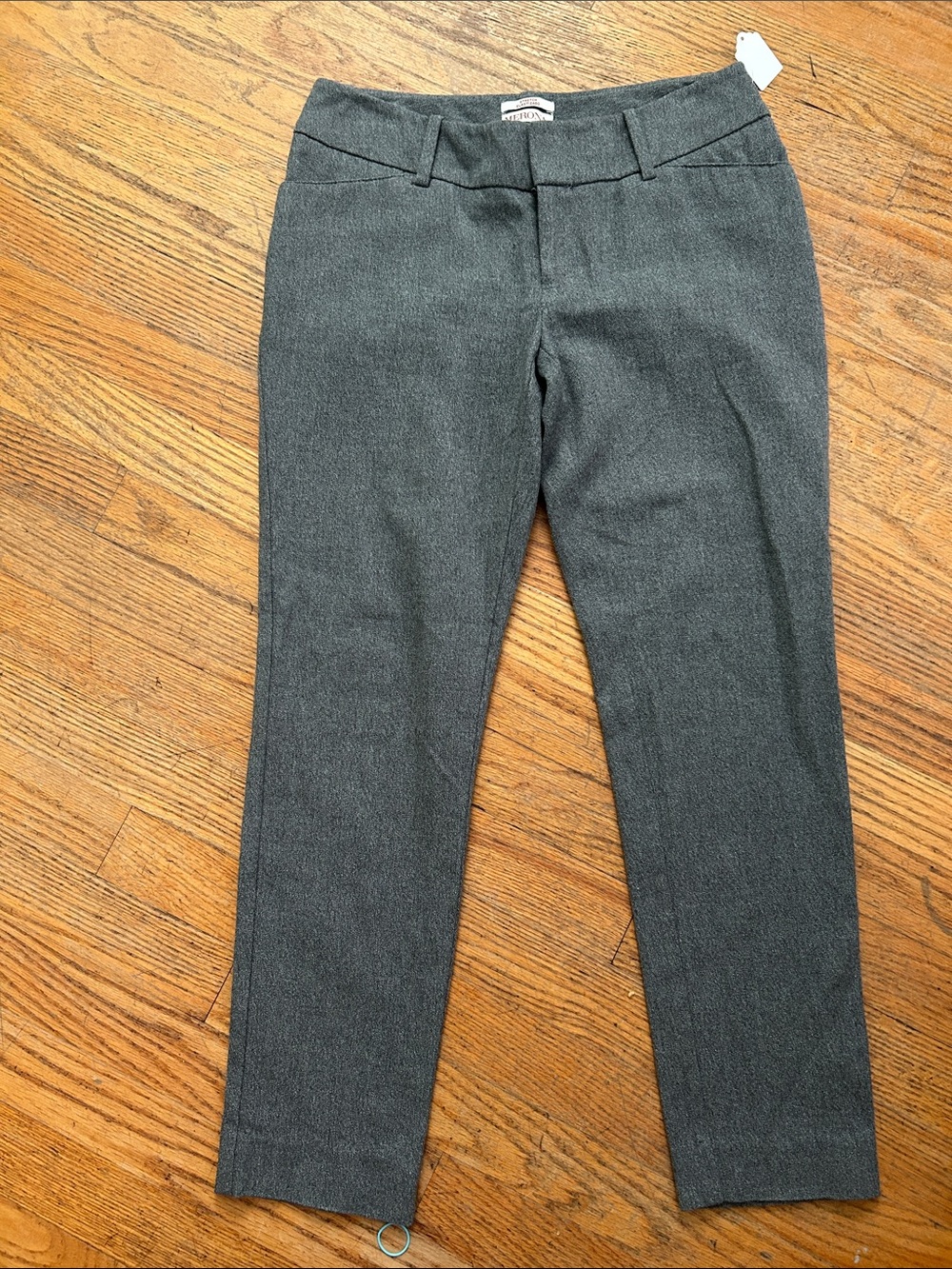 Merona Men's Charcoal Dress Pants Slim Straight